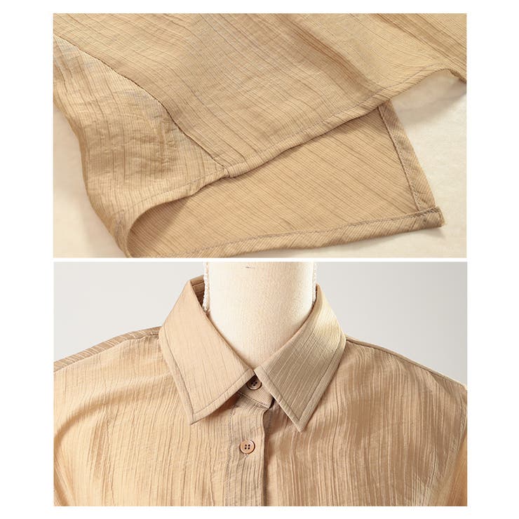 後ろ姿で差をつけるバックシャンシャツトップス レディース ファッション | Sawa a la mode | 詳細画像23 