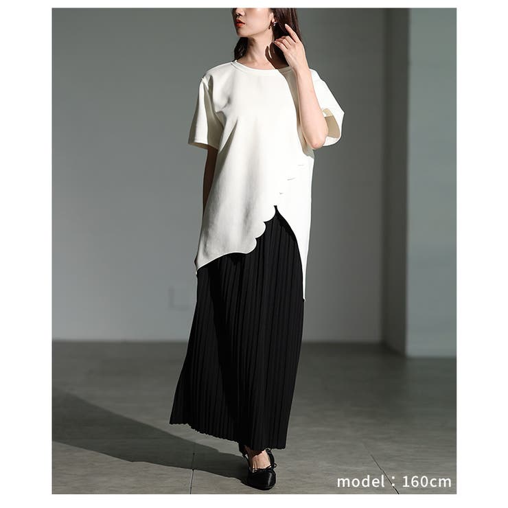 自分好みの丈感で着こなせるプリーツリブタイトスカート レディース ファッション | Sawa a la mode | 詳細画像21 