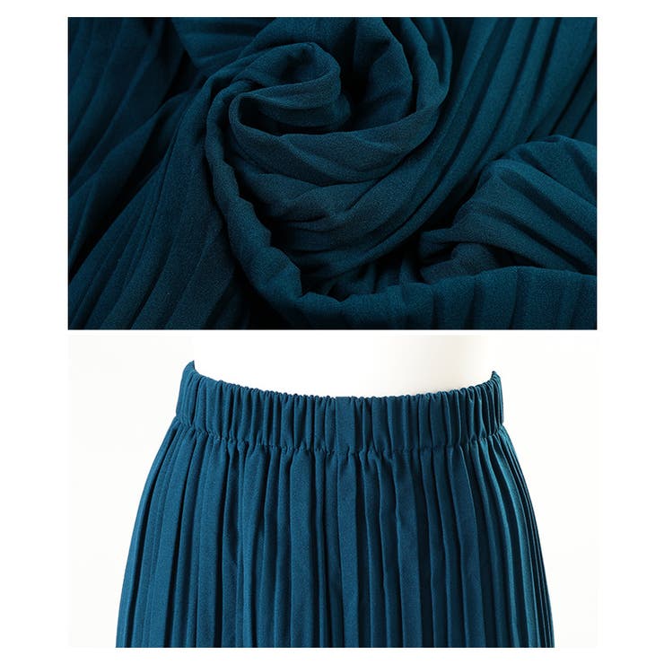 自分好みの丈感で着こなせるプリーツリブタイトスカート レディース ファッション | Sawa a la mode | 詳細画像23 