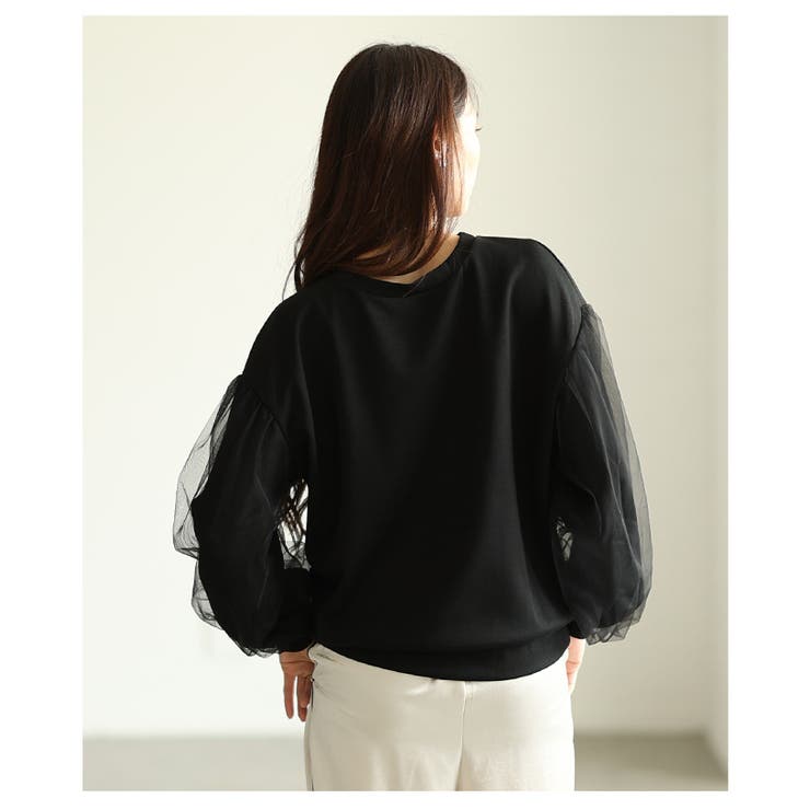ふわり柔らかに華やぐシアードッキングプルオーバー レディース ファッション | Sawa a la mode | 詳細画像12 