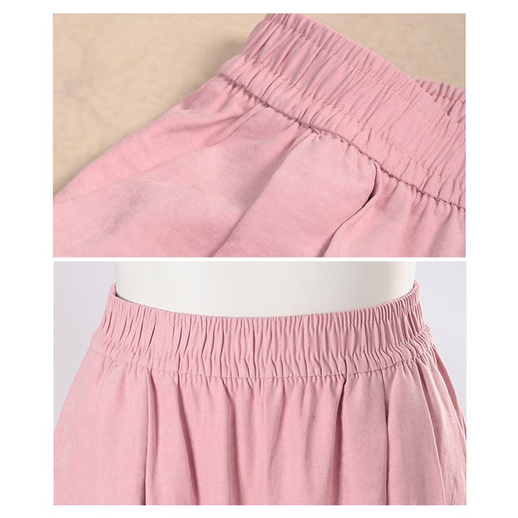 自分サイズが見つかるタックワイドパンツ レディース ファッション | Sawa a la mode | 詳細画像25 