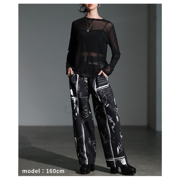 ニュアンス溢れるコード刺繍シアートップス レディース ファッション | Sawa a la mode | 詳細画像7 