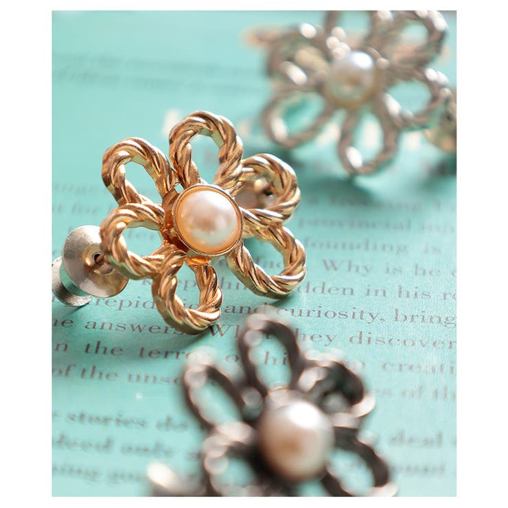 ウエストサイズ自由自在！花モチーフウエスト調節クリッパー レディース ファッショ… | Sawa a la mode | 詳細画像7 