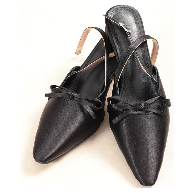 レディライクなリボンモチーフミュール レディース ファッション | Sawa a la mode | 詳細画像21 