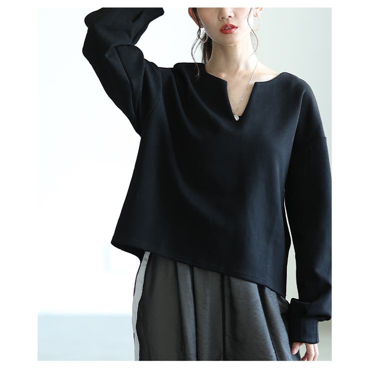 大人が着たいコクーンスリーブVネックプルオーバー レディース ファッション | Sawa a la mode | 詳細画像16 