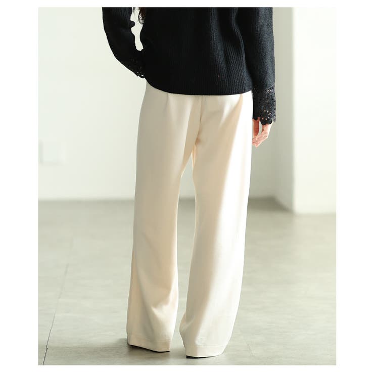 欲張りさんに送るワイドスウェットパンツ レディース ファッション | Sawa a la mode | 詳細画像12 