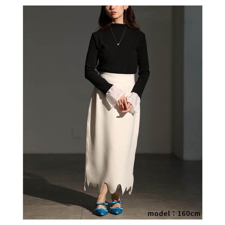 トレンドライクなサテンリボンフラットシューズ レディース ファッション | Sawa a la mode | 詳細画像5 