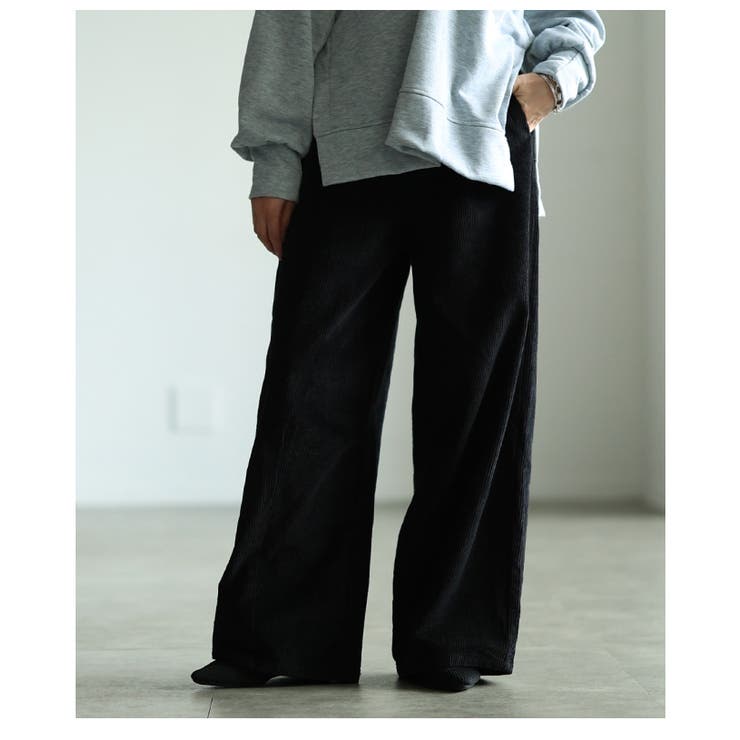 シーズンムード高まるコーデュロイカーブパンツ レディース ファッション | Sawa a la mode | 詳細画像22 