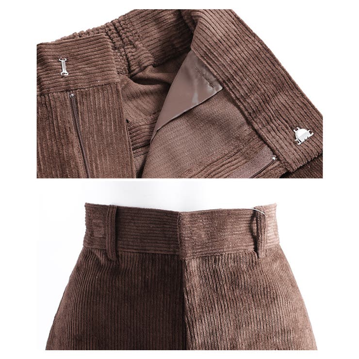 シーズンムード高まるコーデュロイカーブパンツ レディース ファッション | Sawa a la mode | 詳細画像23 