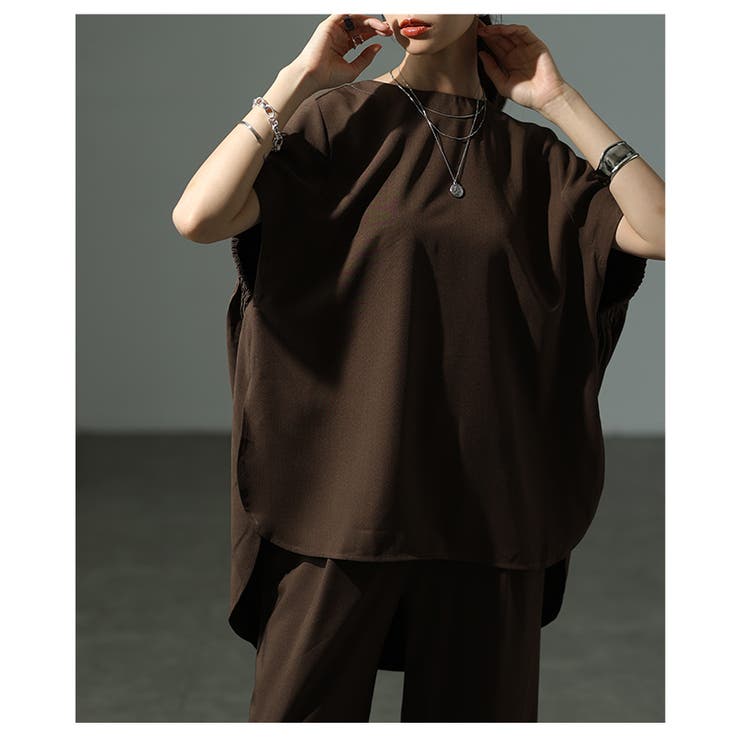 大人の格上スタイルをつくるハンサムドルマントップス レディース ファッション | Sawa a la mode | 詳細画像9 
