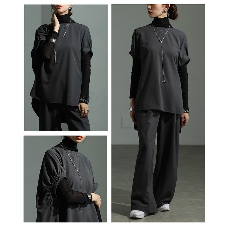 大人の格上スタイルをつくるハンサムドルマントップス レディース ファッション | Sawa a la mode | 詳細画像17 