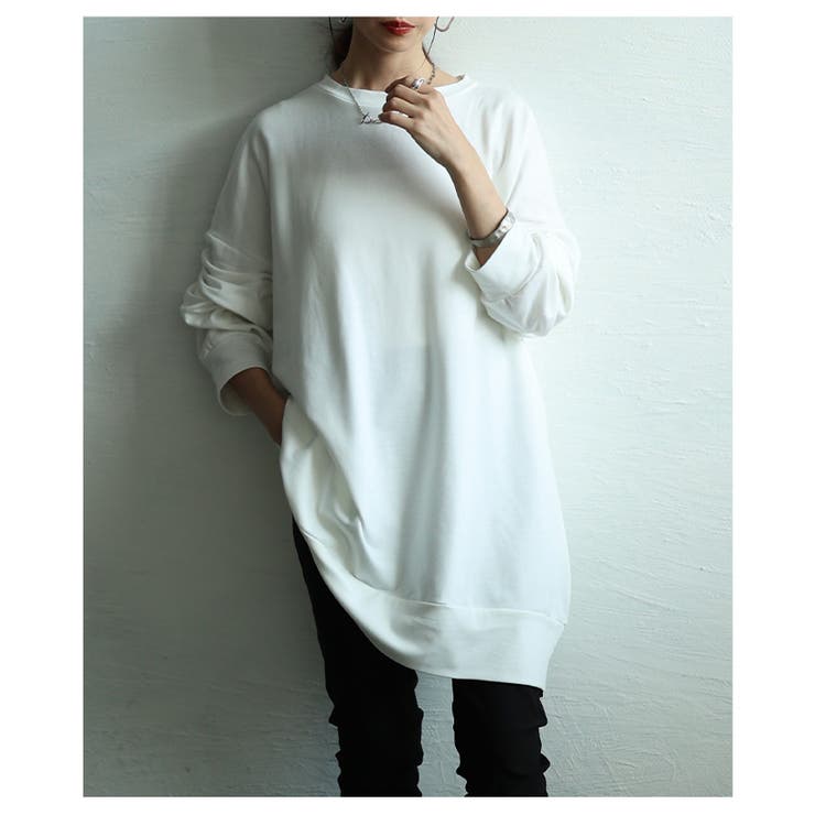 こなれ感アップオーバーサイズカットソー レディース ファッション | Sawa a la mode | 詳細画像4 