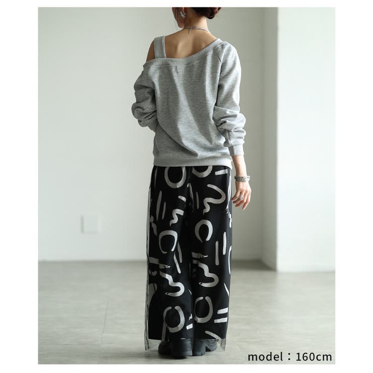 大人の抜け感を楽しむワンショルダープルオーバー レディース ファッション | Sawa a la mode | 詳細画像18 