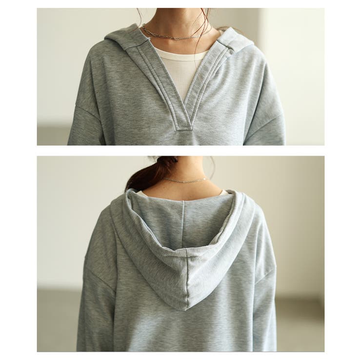 大人のこなれ感スウェット トップス パーカー | Sawa a la mode | 詳細画像5 