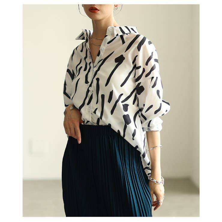 ラフに決まる大人カジュアルシャツ トップス レディース | Sawa a la mode | 詳細画像9 