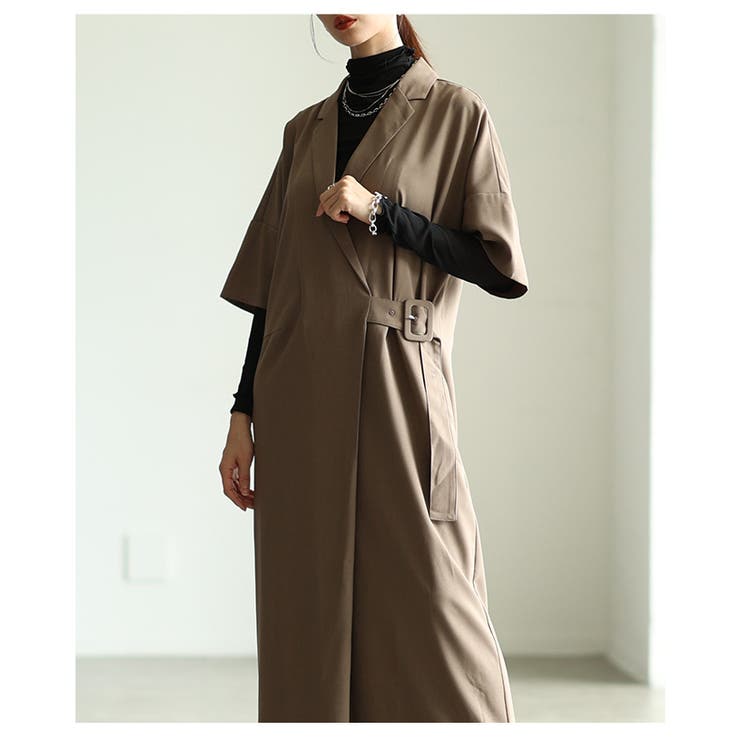 大人ハンサムマニッシュワンピース レディース ファッション | Sawa a la mode | 詳細画像12 