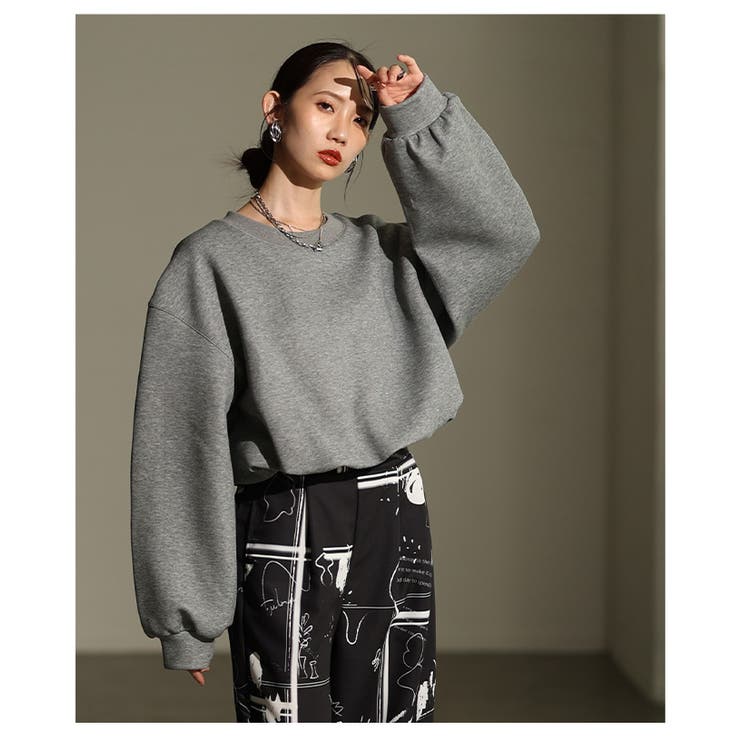 ふんわり包み込むバルーンシルエットプルオーバー レディース ファッション | Sawa a la mode | 詳細画像21 