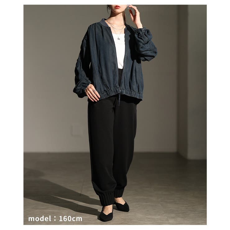 一枚でサマになるデニムブルゾン レディース ファッション | Sawa a la mode | 詳細画像7 