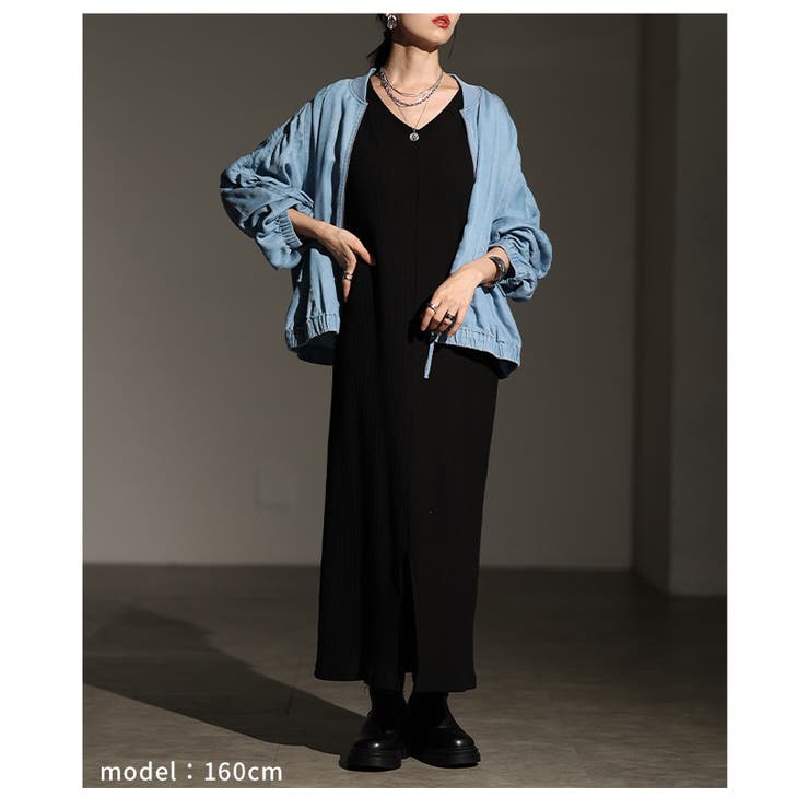 一枚でサマになるデニムブルゾン レディース ファッション | Sawa a la mode | 詳細画像13 