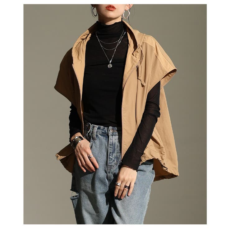 ラフに決まるナイロンフードジャケット レディース ファッション | Sawa a la mode | 詳細画像8 