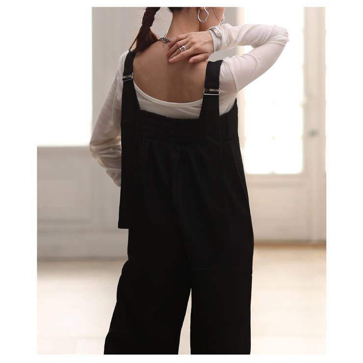 さらっと着こなせるビスチェ切替オールインワンパンツ レディース ファッション | Sawa a la mode | 詳細画像12 