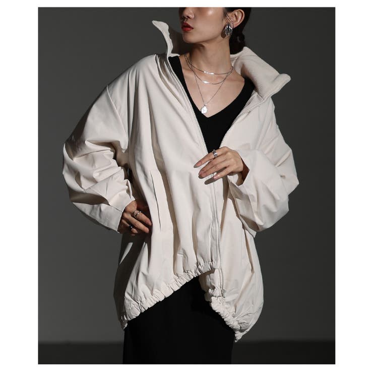 羽織るだけでこなれるビッグシルエット中綿アウター レディース ファッション | Sawa a la mode | 詳細画像12 