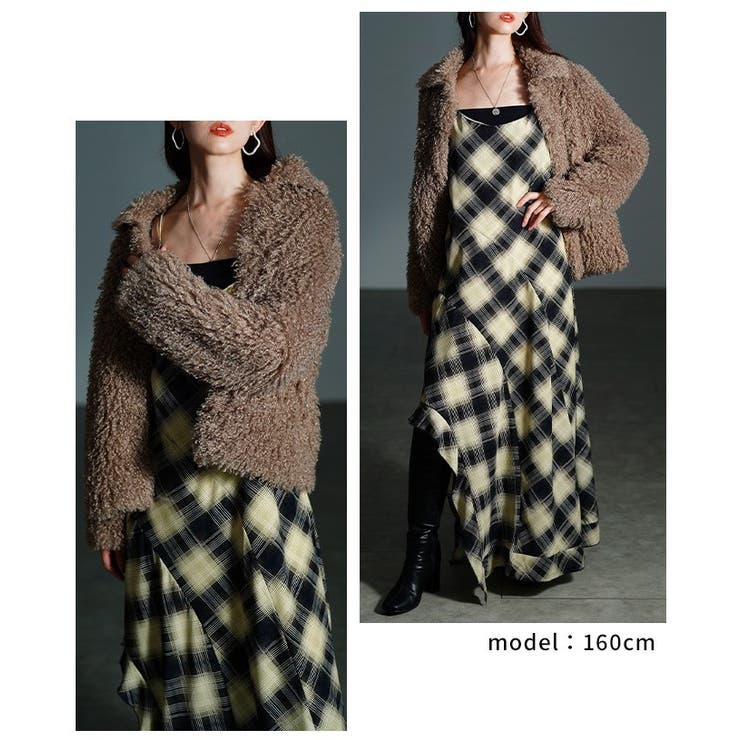 心まで温まるプードルフェイクファージャケット レディース ファッション | Sawa a la mode | 詳細画像15 