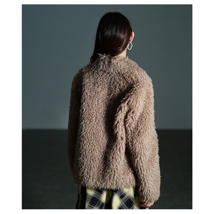 心まで温まるプードルフェイクファージャケット レディース ファッション | Sawa a la mode | 詳細画像16 