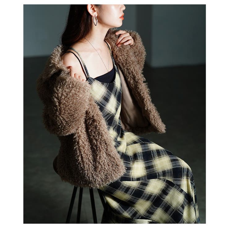 心まで温まるプードルフェイクファージャケット レディース ファッション | Sawa a la mode | 詳細画像18 