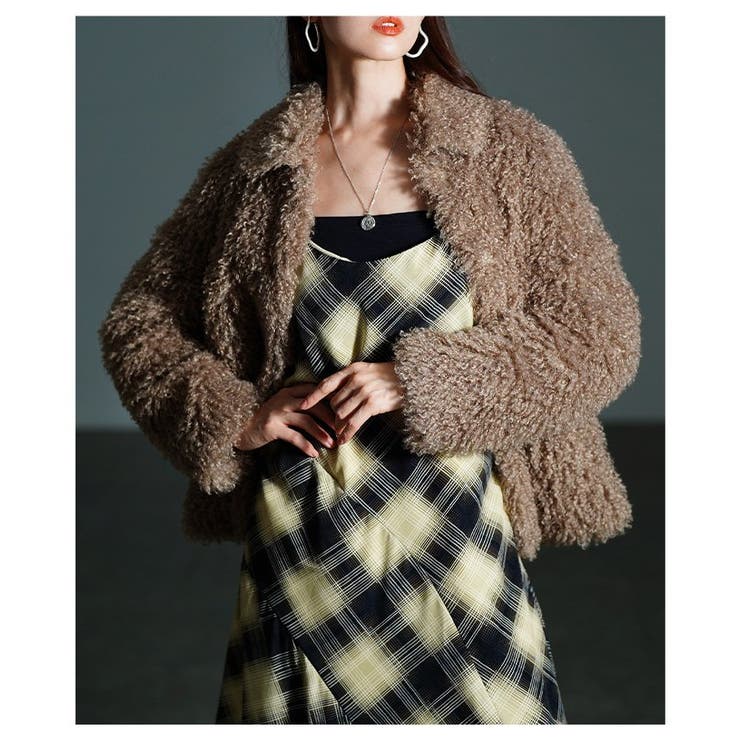 心まで温まるプードルフェイクファージャケット レディース ファッション | Sawa a la mode | 詳細画像20 