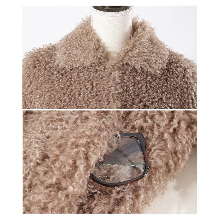 心まで温まるプードルフェイクファージャケット レディース ファッション | Sawa a la mode | 詳細画像23 