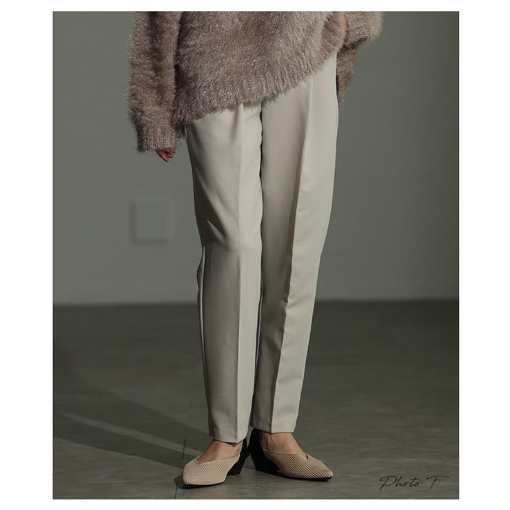 オンオフ使える美脚テーパードパンツ 美脚 レディース | Sawa a la mode | 詳細画像2 