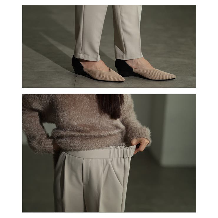 オンオフ使える美脚テーパードパンツ 美脚 レディース | Sawa a la mode | 詳細画像5 