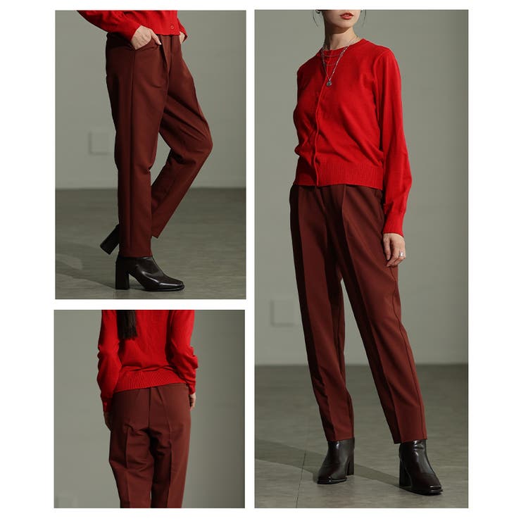 オンオフ使える美脚テーパードパンツ 美脚 レディース | Sawa a la mode | 詳細画像17 