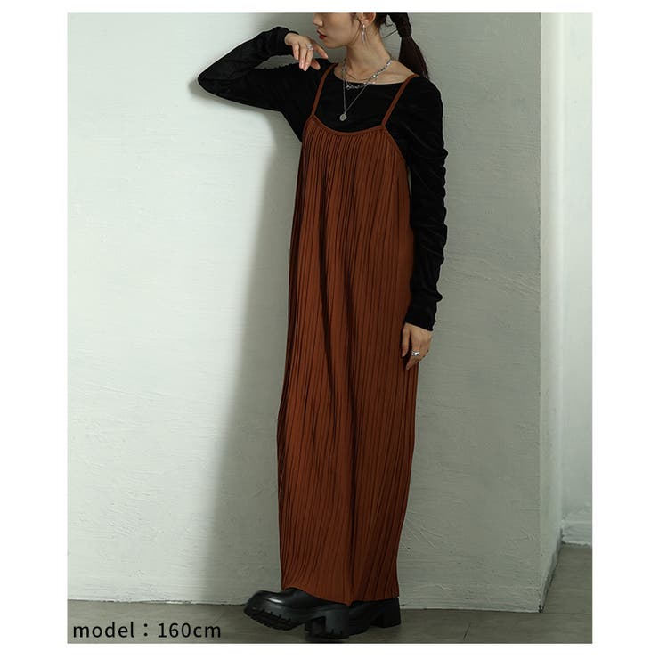 着丈に合わせてセルフカットできるリブキャミワンピース レディース ファッション | Sawa a la mode | 詳細画像15 