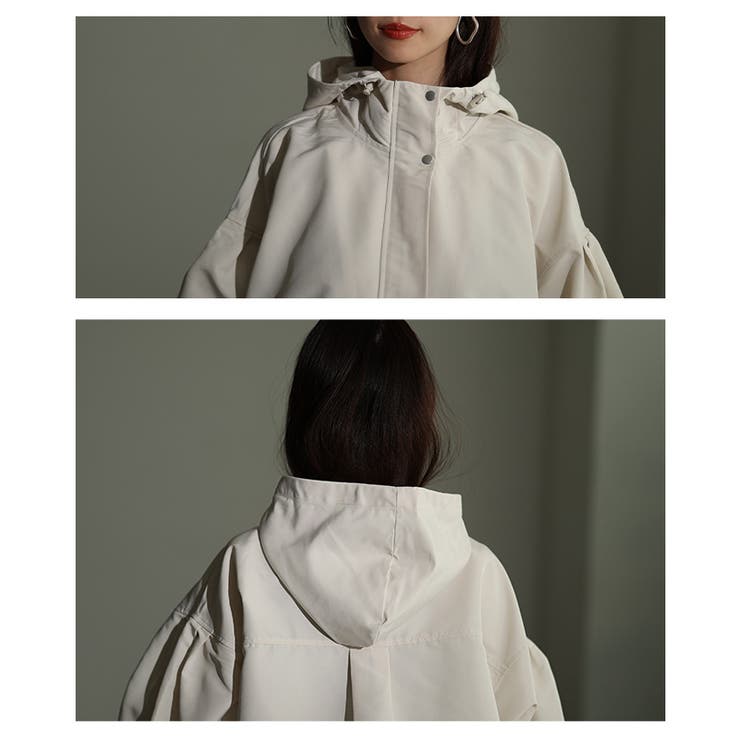 軽やかに羽織れるライトボリュームマウンテンパーカー レディース アウター | Sawa a la mode | 詳細画像5 