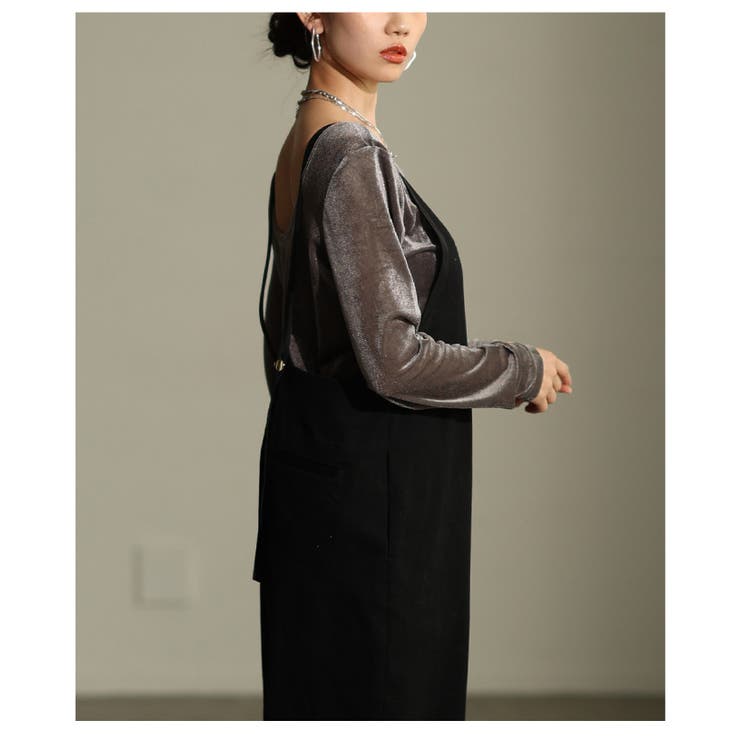 ラクなのに大人顔に決まるストレッチデニムオールインワン レディース ファッション | Sawa a la mode | 詳細画像19 