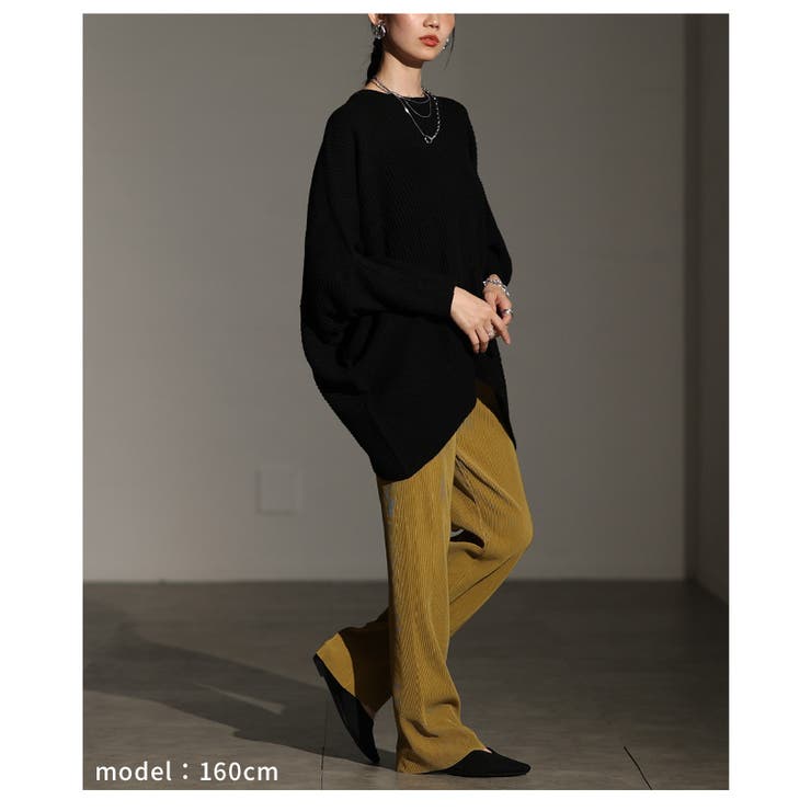 ゆるっとこなれるドルマンニットトップス レディース ファッション | Sawa a la mode | 詳細画像13 