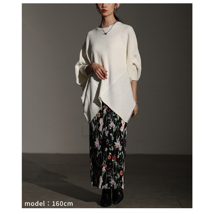 ゆるっとこなれるドルマンニットトップス レディース ファッション | Sawa a la mode | 詳細画像21 