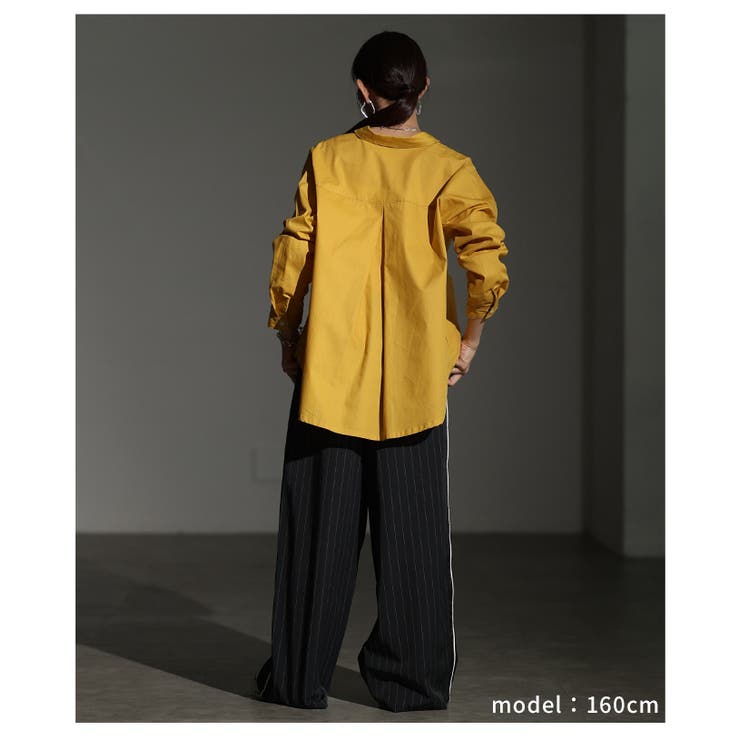 鮮やかなカラーが目を惹くコットンシャツブラウス レディース ファッション | Sawa a la mode | 詳細画像18 