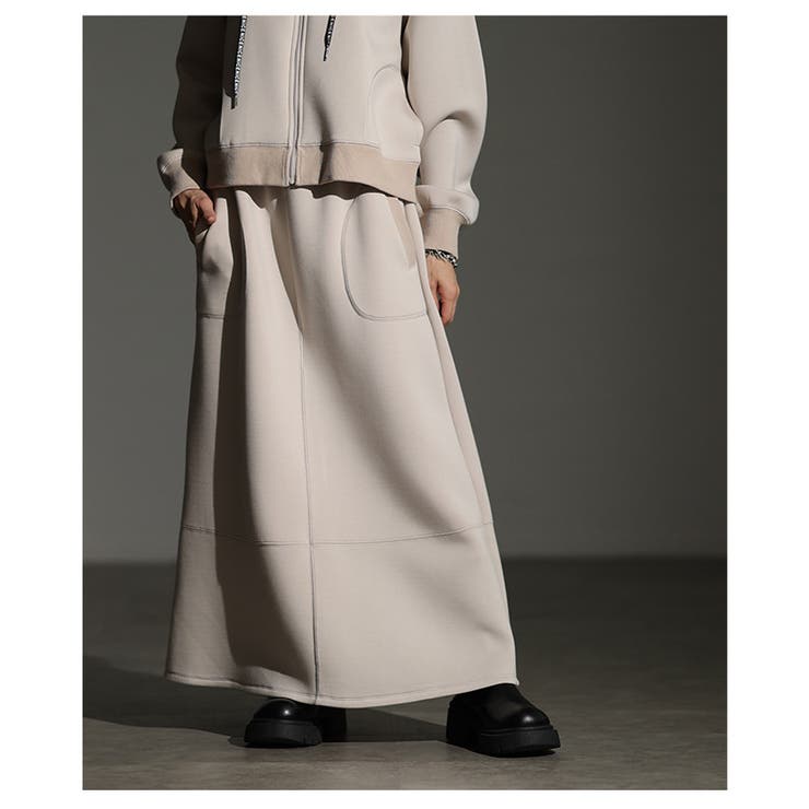 「リラクシー×きれい見え」ポケット付きステッチデザインスカート レディース ファ… | Sawa a la mode | 詳細画像9 