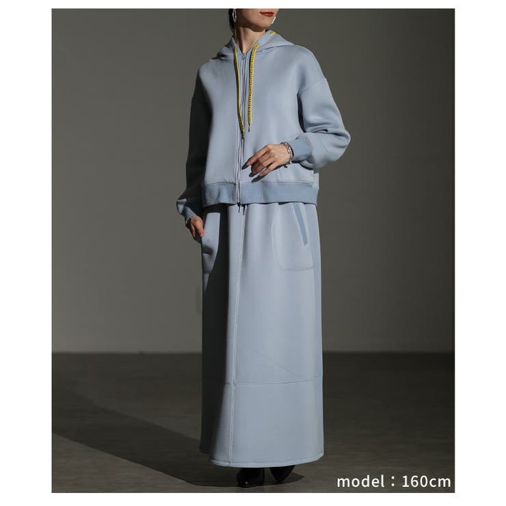 ヒトクセお洒落なステッチデザインフーディー レディース ファッション | Sawa a la mode | 詳細画像13 