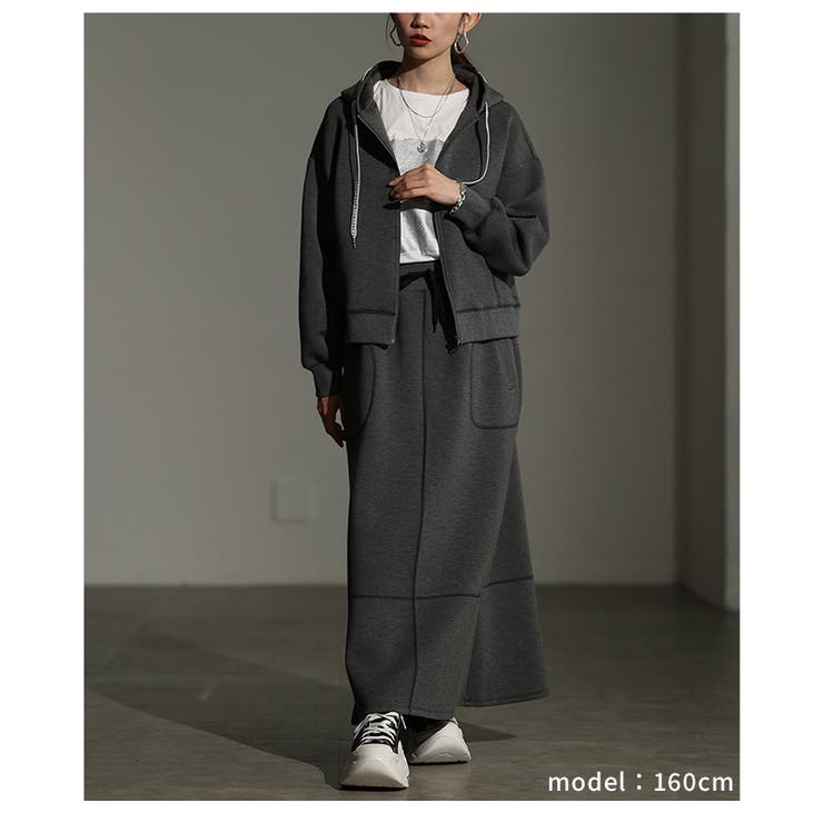 ヒトクセお洒落なステッチデザインフーディー レディース ファッション | Sawa a la mode | 詳細画像21 