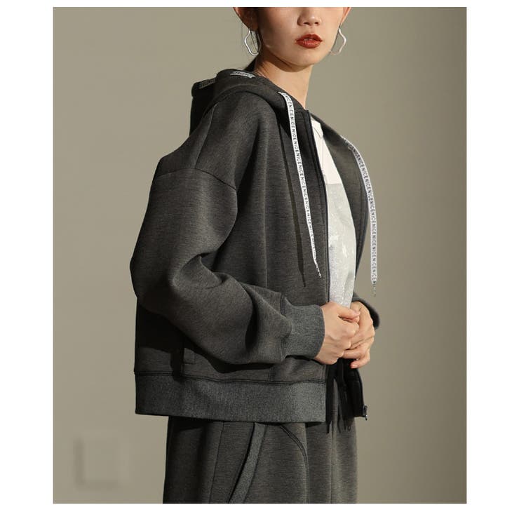 ヒトクセお洒落なステッチデザインフーディー レディース ファッション | Sawa a la mode | 詳細画像22 