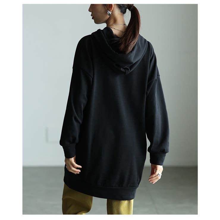 大人が似合うビッグシルエットフーディートップス レディース ファッション | Sawa a la mode | 詳細画像8 