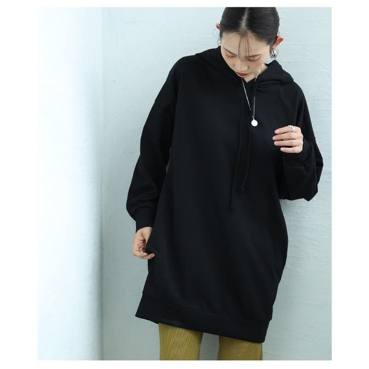 大人が似合うビッグシルエットフーディートップス レディース ファッション | Sawa a la mode | 詳細画像9 