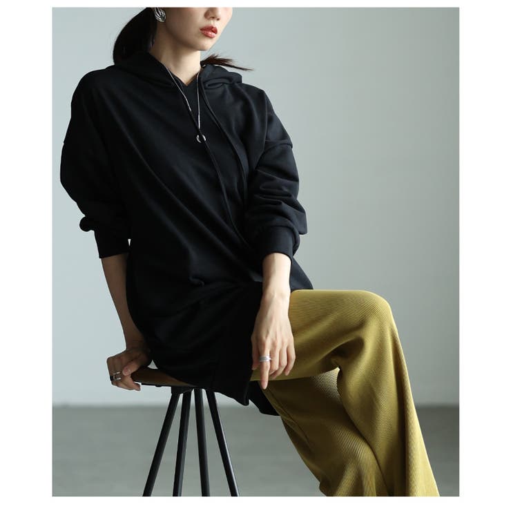 大人が似合うビッグシルエットフーディートップス レディース ファッション | Sawa a la mode | 詳細画像20 