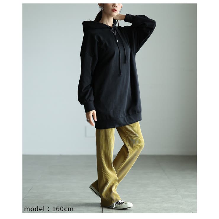 大人が似合うビッグシルエットフーディートップス レディース ファッション | Sawa a la mode | 詳細画像21 