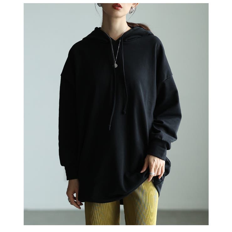 大人が似合うビッグシルエットフーディートップス レディース ファッション | Sawa a la mode | 詳細画像22 