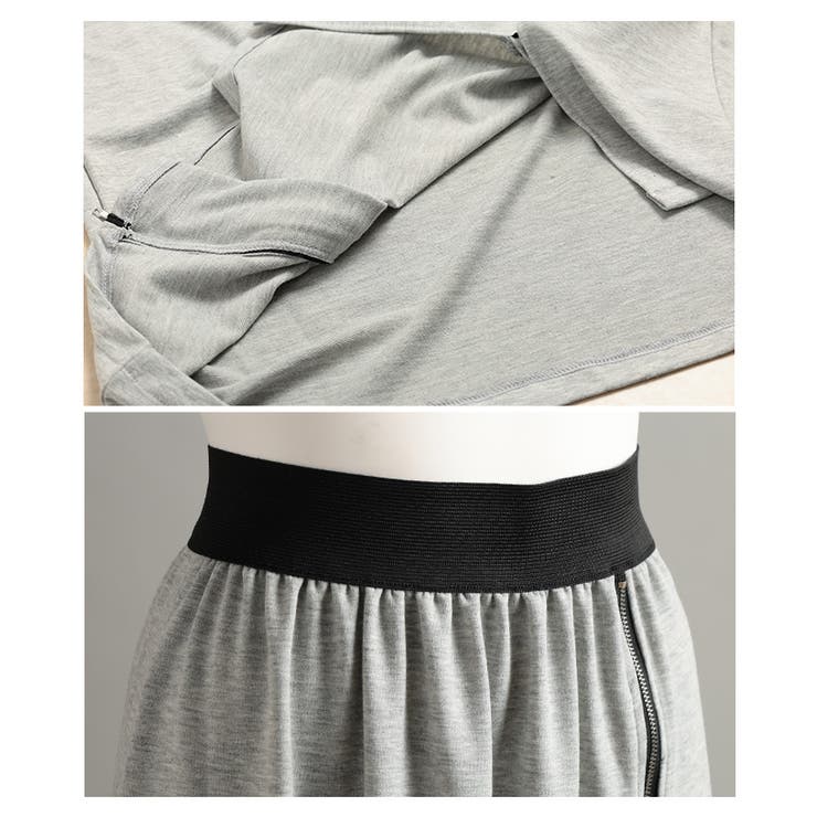 モードに映えるジップデザインロングスカート レディース ファッション | Sawa a la mode | 詳細画像23 